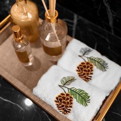 Toalha de Lavabo Pinha- Ambiente